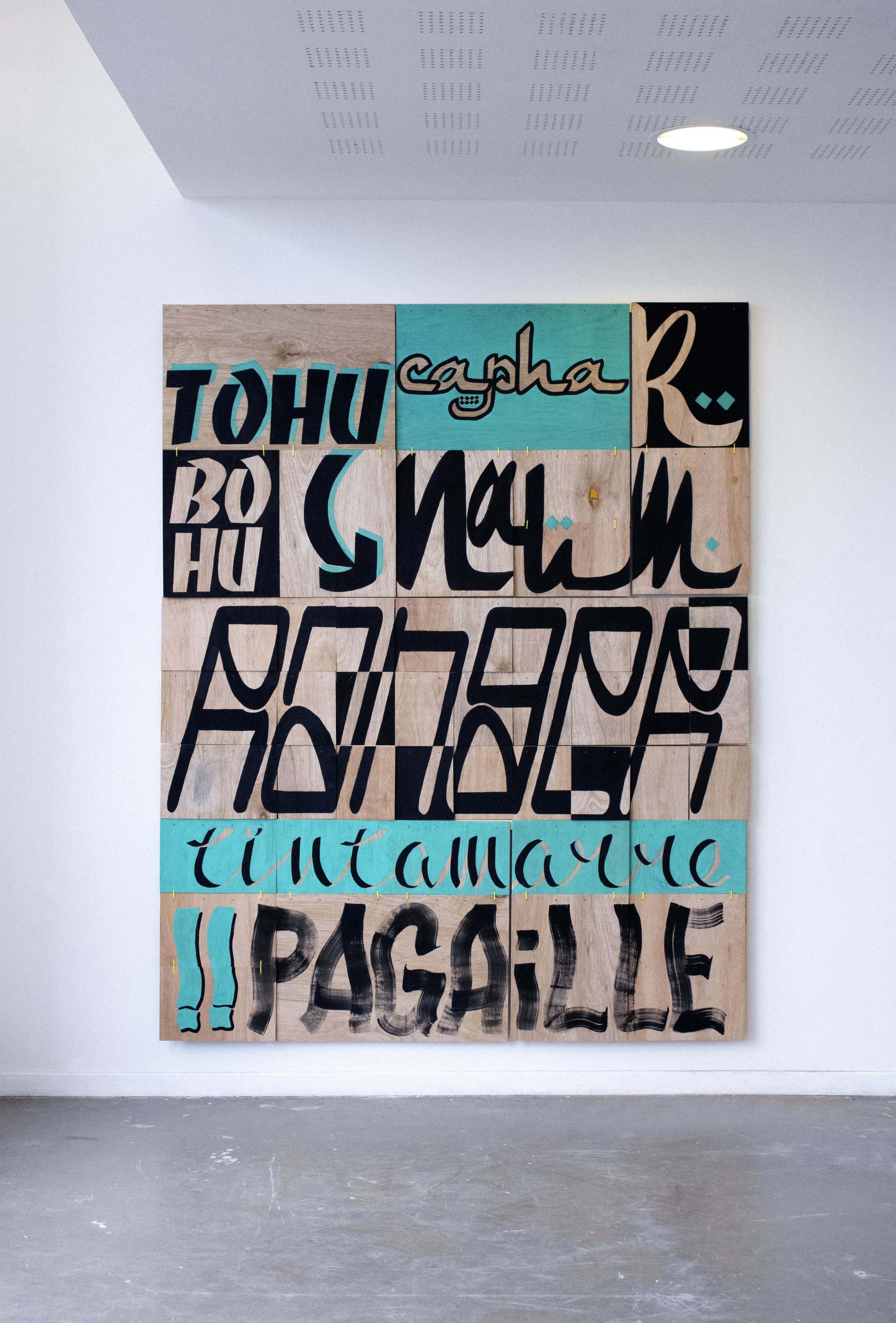 Peinture en lettres